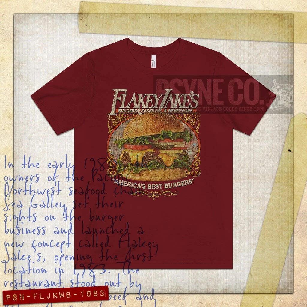 Flakey Jake s World s Best 1983 Vintage Men s T shirt M