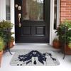 FPE Miss Circle Doodle Cartoon Game Doormat Kitchen Entrance Home Floor Mat Non-slip Carpet Rug for Bathroom Footpad Mats
