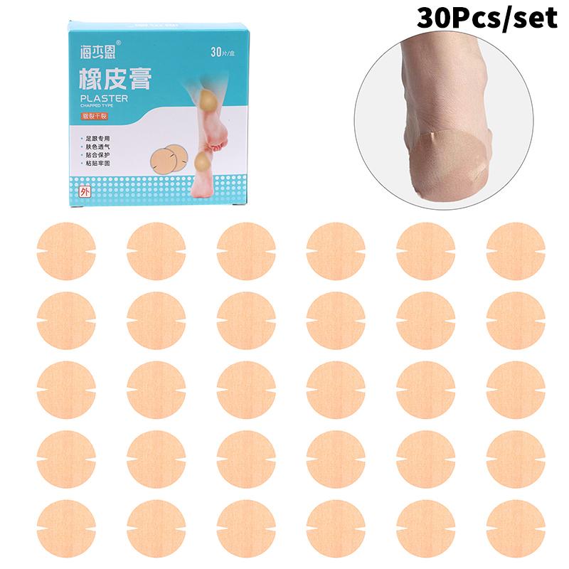 30/100Pcs Cracked Heel Hand Treatment Patches, Cracked Heel Hand Repair Bandage