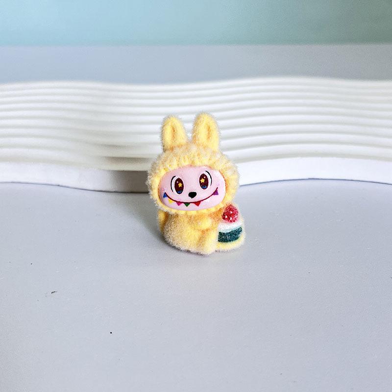 Plush Cake, Cute Bunny, DIY Jewelry, Resin, Canvas, Keychain Accessories, Car Ornaments