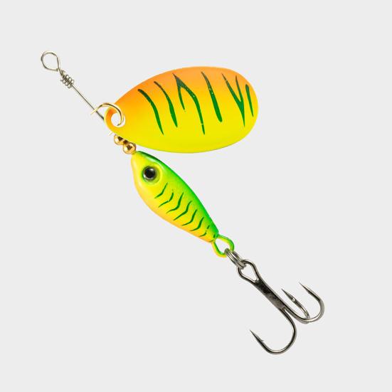 5Pcs 7.5CM/9G Fishing Lure with Metal Spinner Blade Hook Rotating Sequin Spoon Spinnerbait Bionic Bait Bass Pike Walleye Fishing Accessories