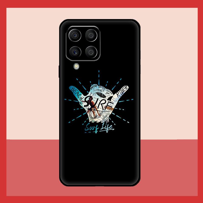 Surfer Surf Hang Loose Shaka Case For Samsung Galaxy M12 M52 M06 M16 M36 M56 M33 M15 M55 M31 M13 M14 M53 M32 M35 M34 M54