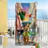 Scooby-doo Mystery Van Durable Beach Towel Portable Oversized, foldable, portable, travel beach towel Outdoor Accessory
