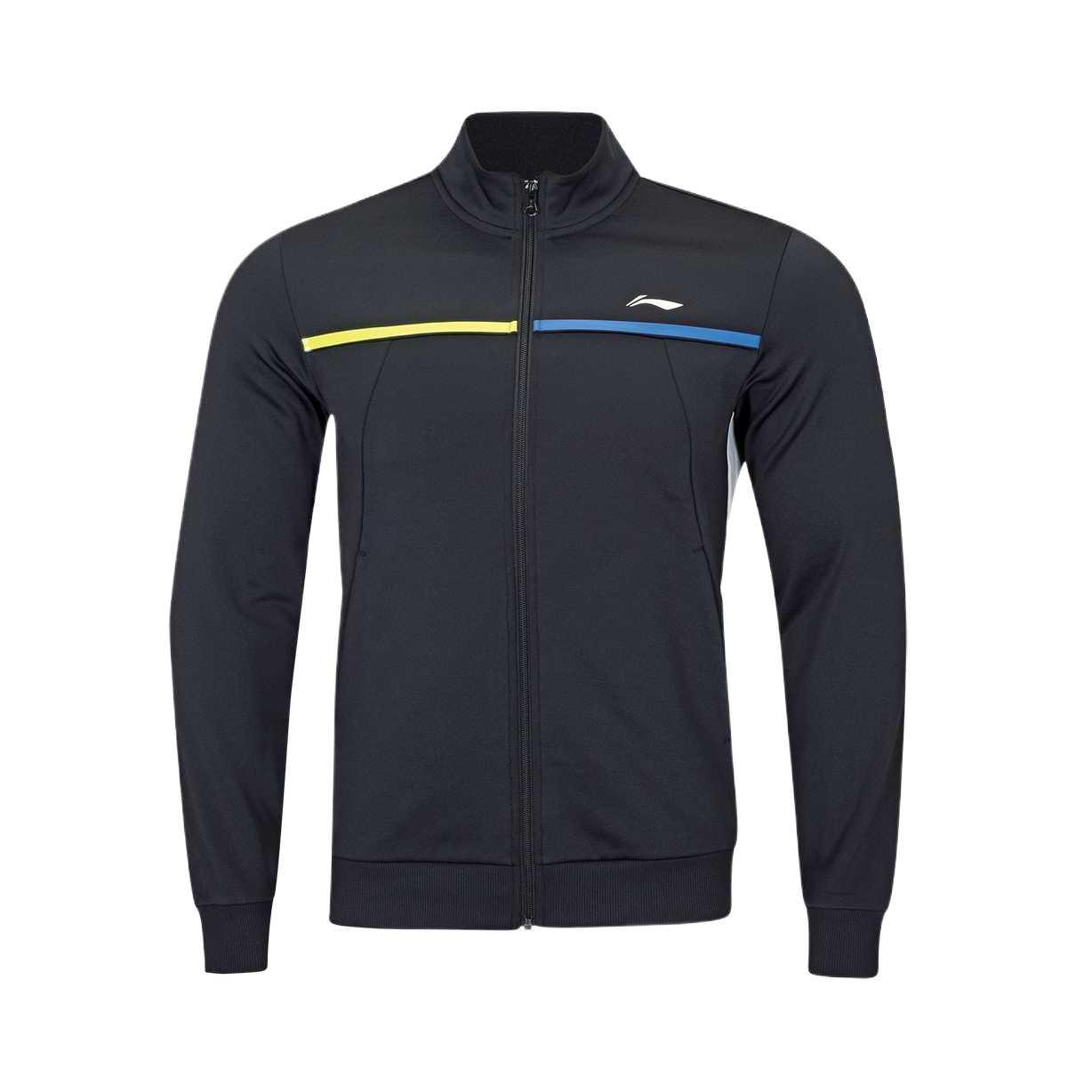 

Li-Ning Модная Минималистичная Стильная Трендовая Куртка Мужская Куртка Черная AWDSD47-2 2XL