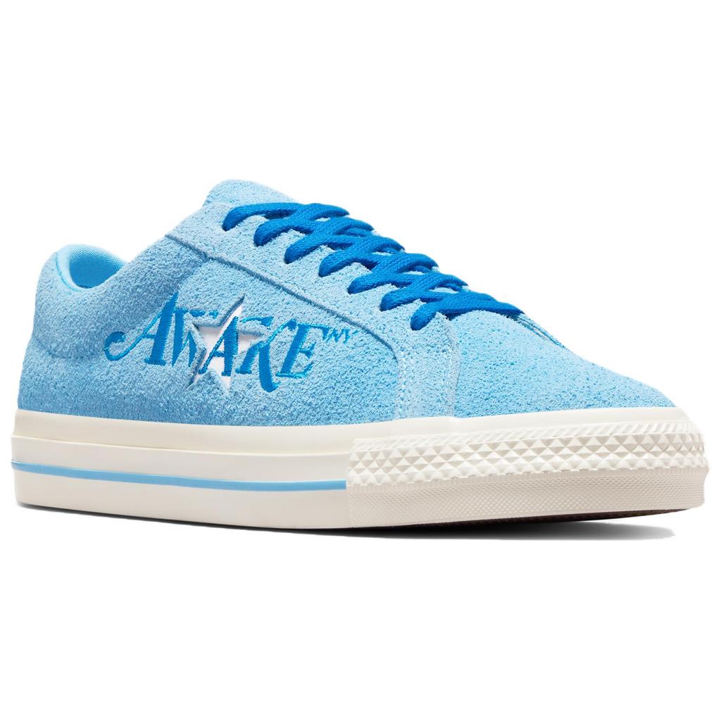 Awake NY x Converse One Star Pro Low Blue Unisex Sneakers White Egret A07642C