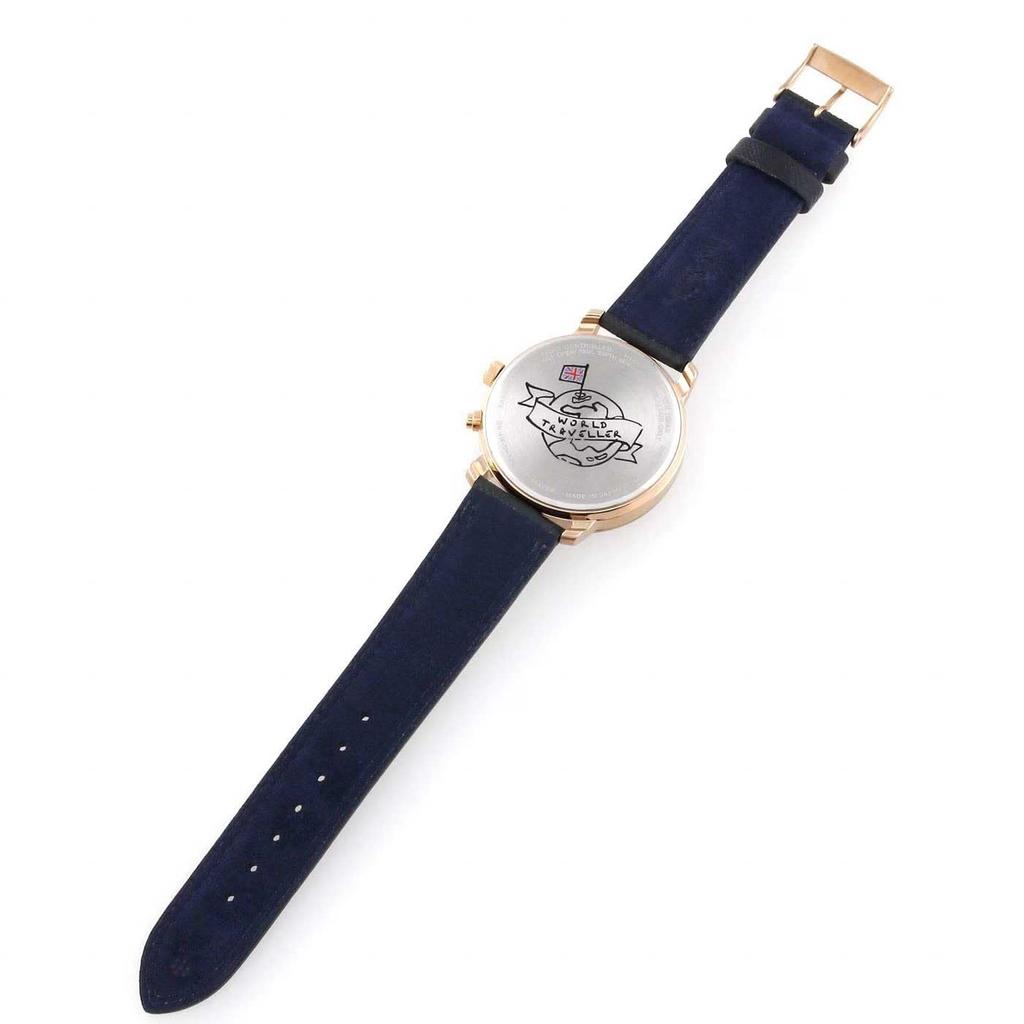 Paul Smith Watch World Traveler Radio Controlled Solar Powered Black GMT Men's KL5-326-50