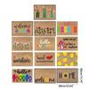 QX2E Front Door Mat Summer Holiday Welcome Mat Anti-slip Doormat Indoor Outdoor Rugs