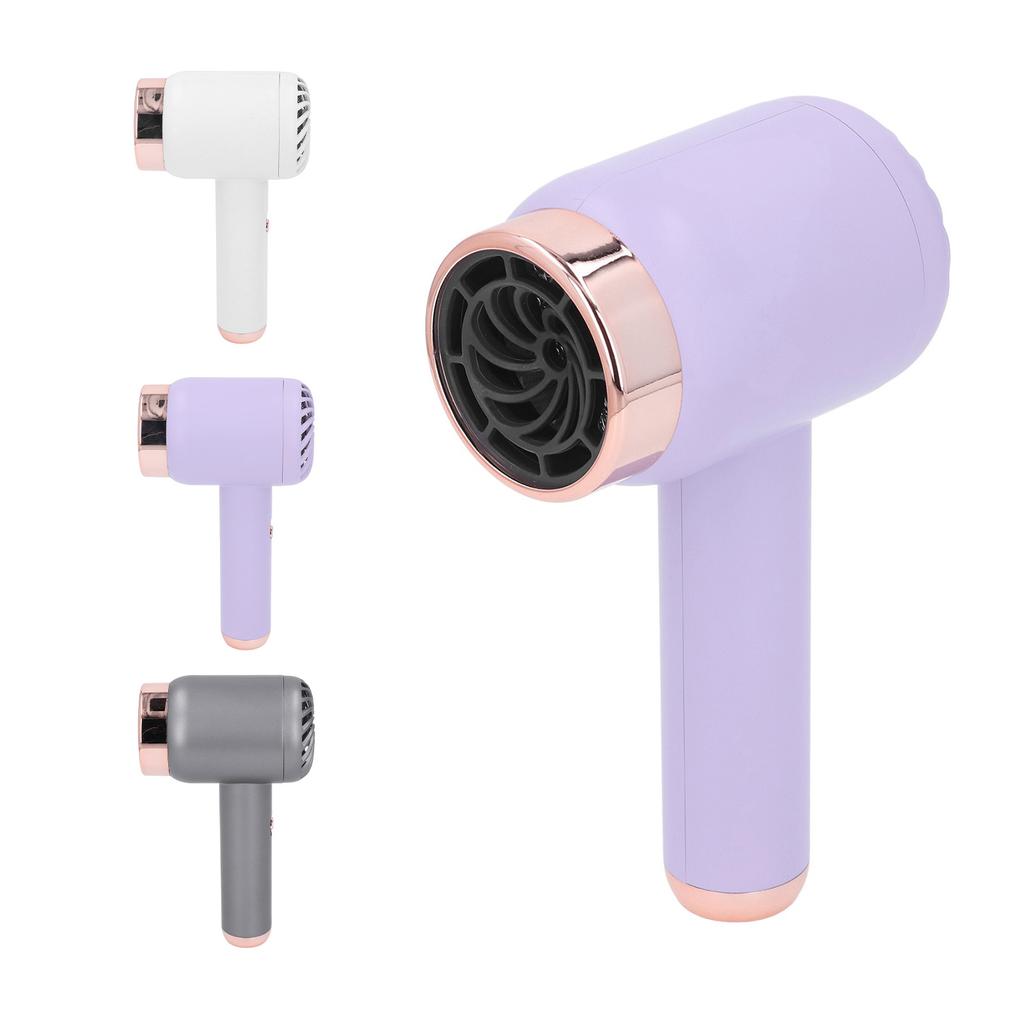 Suszarka do włosów jonowa, ciepła i zimna, podwójny tryb, szybkie suszenie, przenośna, bezprzewodowa suszarka do włosów do domu i akademika