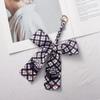 Silk Scarf Pendant Keychain: Versatile Bag Charm & Keyring