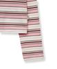 YALE Multi-Stripe Crop Long Sleeve_Pink