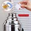 Stainless Steel Insulated Thermos with Glass Liner, Large Capacity for Home and Dorm Use