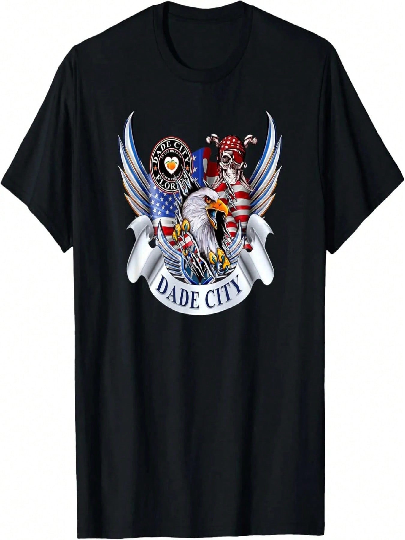 Dade City Patriotic Eagle T-Shirt S