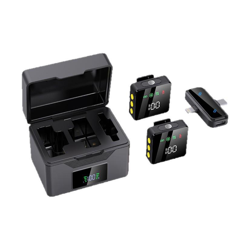 X7 Wireless Lapel Microphone for Phone Streaming & Video Recording with Noise Reduction