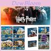 Harry Potter Castelo de Hogwarts Blocos de Construção Brinquedo Plástico ABS Construção Tipo Grânulo Pequeno Um Ótimo Presente Para Adolescentes