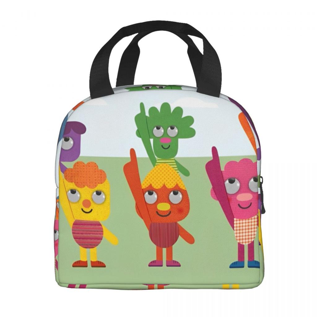 Noodle & Pals Mikrosuper Einfache Thermoisolierte Lunchtasche für Reisen Tragbare Lebensmitteltasche Männer Frauen Kühlbox Thermoisolierte Lunchboxen