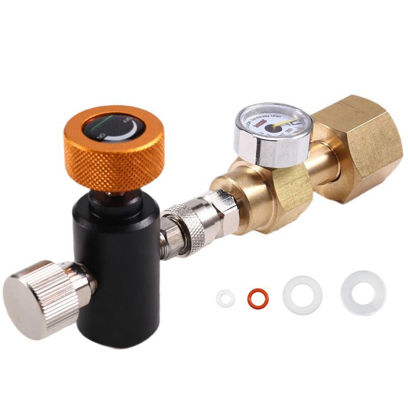 AEE4-For Sodastream Carbonator Cylinder Inflation Joint Inflation Valve Supplement Station Adapter,Adapter Inflation Valve