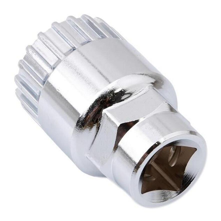 

Втулка оси для сноса горного велосипеда с квадратным отверстием, шлицевая центральная ось, инструмент для удаления, установки и обслуживания None серебряный