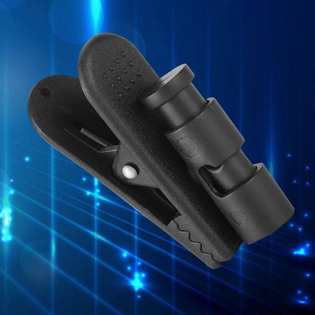 2PCS Černá sluchátka do uší Sluchátka s mikrofonem Sluchátka do uší Velká svorka