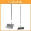 Plastic Broom And Dustpan Set With Hair Nonstick Head For Home Cleaning And Maintenance