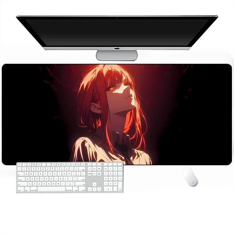 Chainsaw Man Mousepad Xxl Computer Accessories Gaming Mouse Pad Office Pads Pc Extended Carpet Large Game Mats Desk Gamer Anime