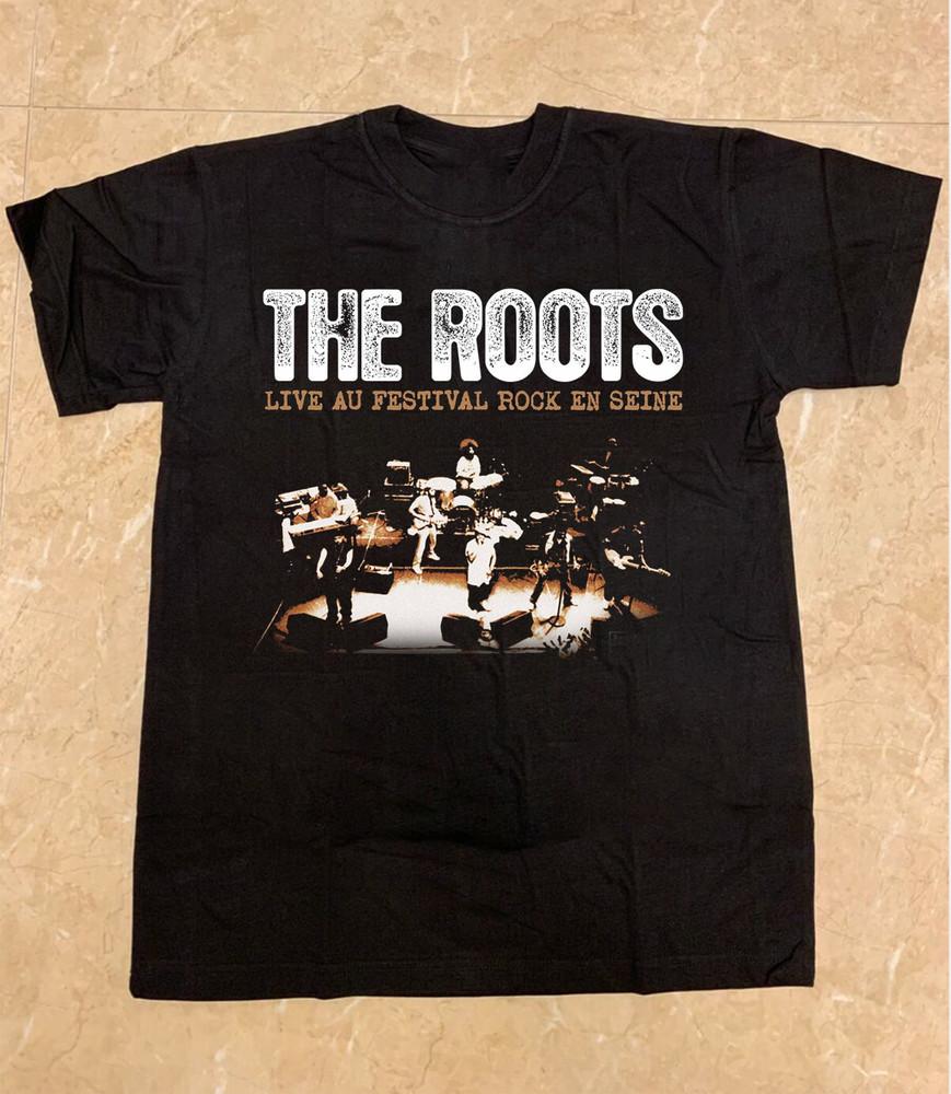 

The Roots Tour Gift for Fan Full Size S-5XL Black T-shirt BM1248 Unisex T-Shirt XL