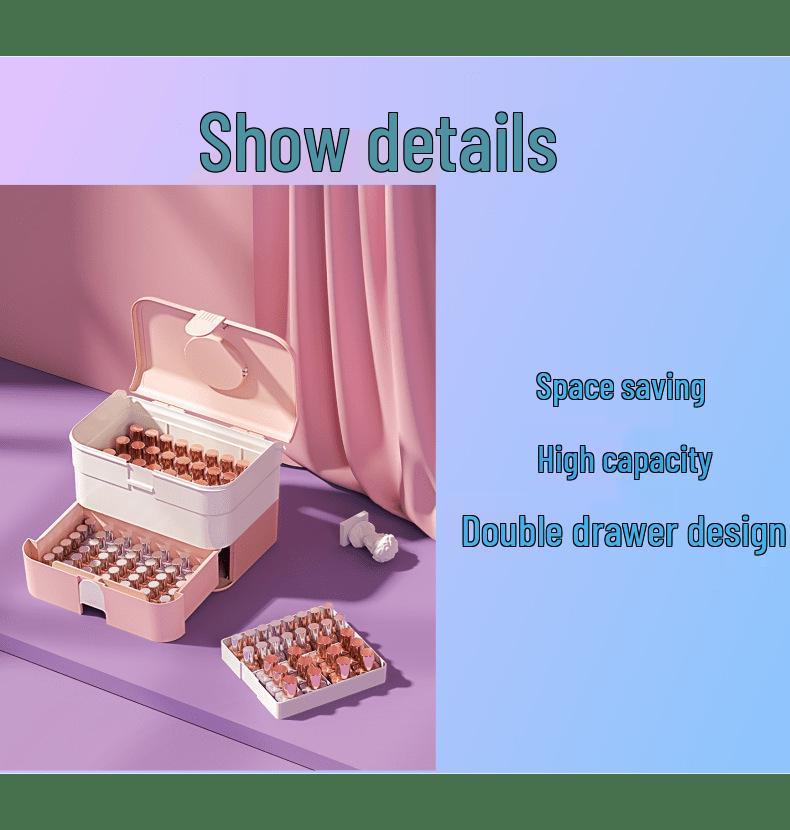 Portable Dustproof Cosmetic & Jewelry Organizer