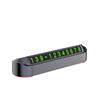 Hidden Press-Type Car Dashboard Phone Number Plate for Temporary Parking