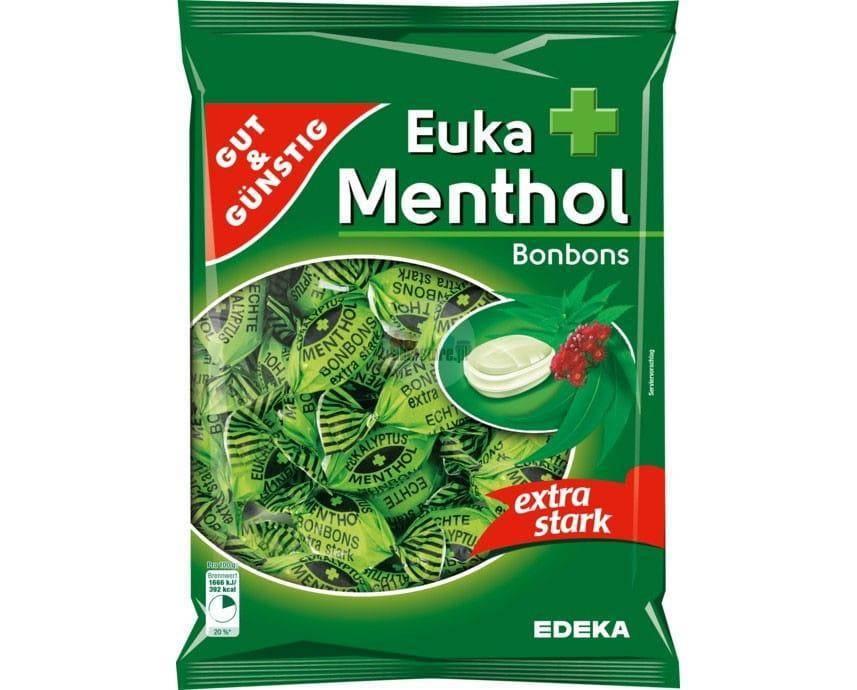 Bonbons Menthe-Eucalyptus Extra Forts G&G 300 g