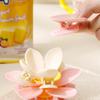 Clips de Sellado de Pétalos de Doble Capa Creativas Pinzas Fijas con Forma de Loto 3D para Bolsa de Snacks, Patatas Fritas de Cocina Sellado a Prueba de Humedad
