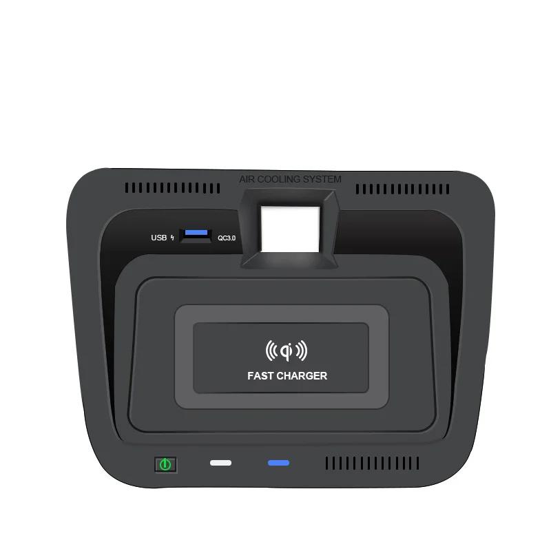 

Car Wireless Charging Fast Charger Car Charger Panel Phone Holder For Toyota RAV4 RAV 4 car Accessories 1 set