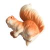 Cute Decorative Piece Adorable Resin Squirrel Model to Brighten Up Your Space with Natural Charm and Character