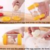 Hard Boiled Eggs Peeler Portable Easy Boiled Deviled Egg Shell Remover Cracker Tools Breakfast Prep Prop Kitchen Gadgets