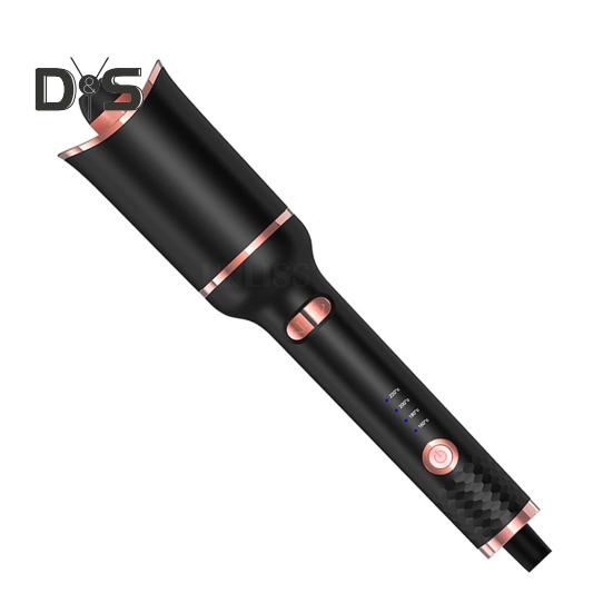 Automatic Hair Curling Iron 4 Temperature Adjustable Fast Heating Portable Travel Hair Curler Electric Curling Wand Women Hair Styling Tools