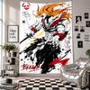 Wall TapestryBleach anime Art Hanging Cloth Decorative Background Cover for Room Decoration