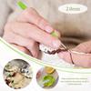 1Pc 2.0-6.0Mm Rainbow Soft Handle Crochet Rubber Handle Crochet Sewing Tools