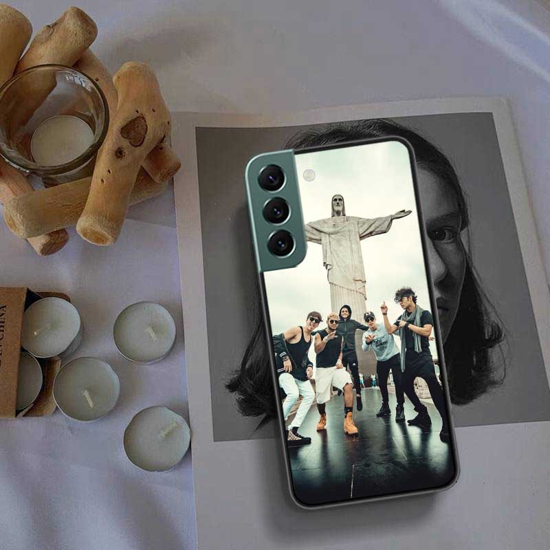 Cnco Boys Pop Phone Case For Samsung Galaxy S22 S25 Ultra S21 S10 Plus S26 Edge S20 S23 S24 FE Cover Silicone Soft TPU Clear