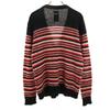 Diesel Made In Italy Border Long Sleeve Knit Cardigan L Black Series Men's Used