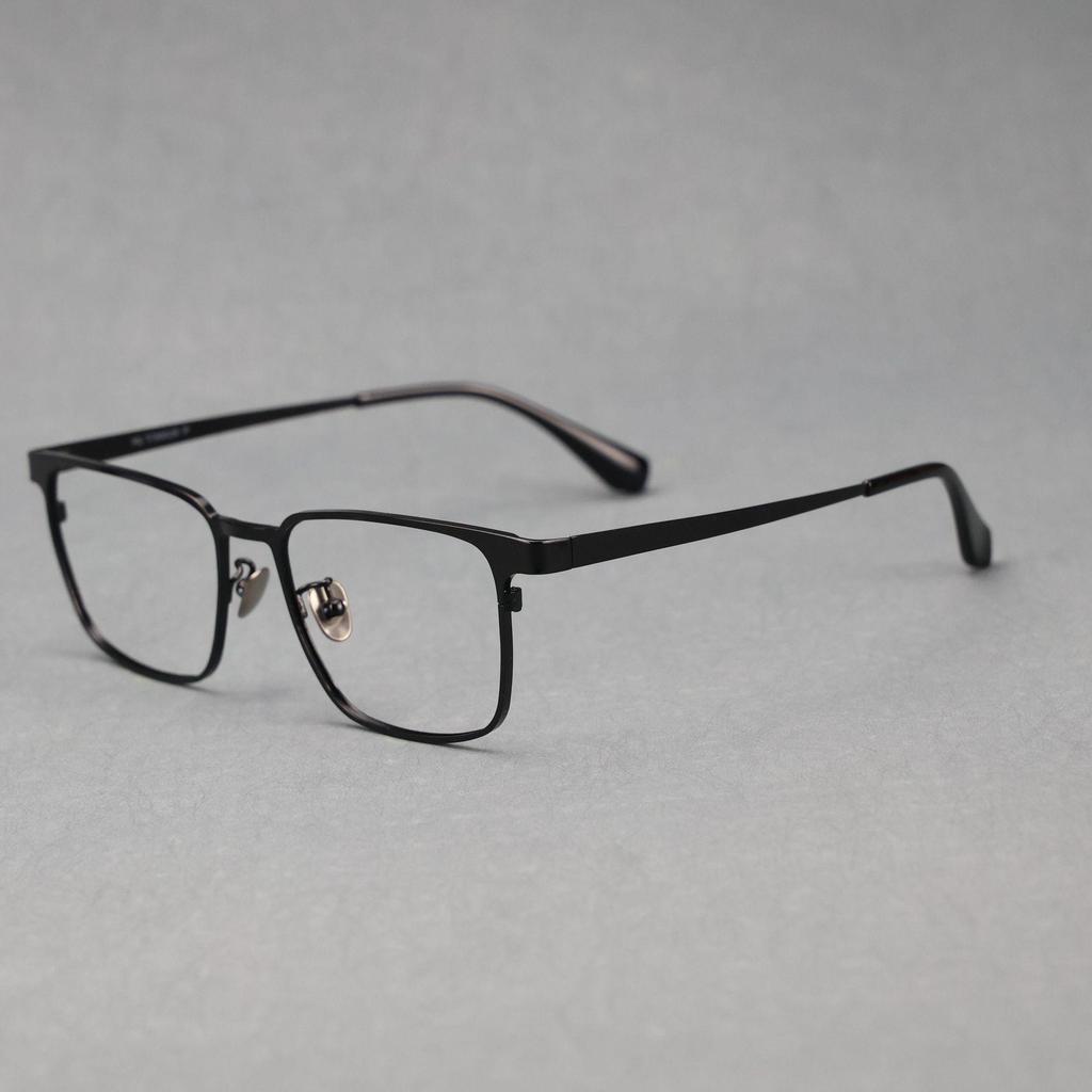 Ultra-light Polygonal Titanium Glasses Frame for Men and Women
