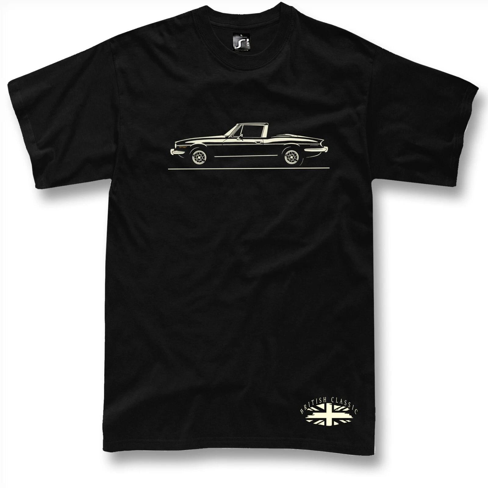 Triumph Stag tshirt classic british roadster car cabrio retro 70s XXXL
