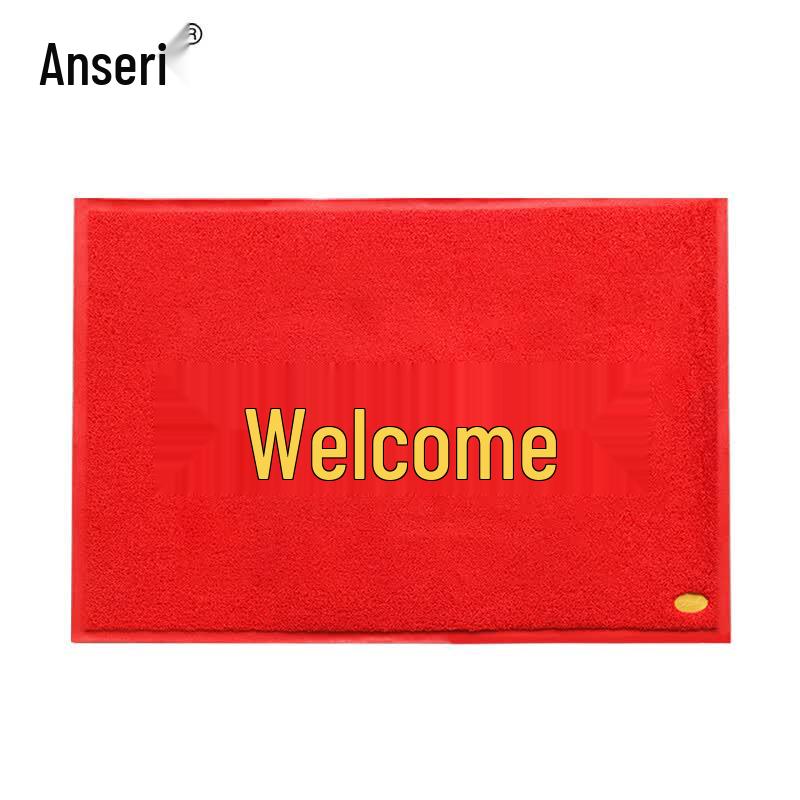 Ancairy PVC Double Stripe Non-Slip Floor Mat