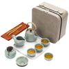 Wo Ding Ge Yao Portable Travel Tea Set (1 Pot, 4 Cups)