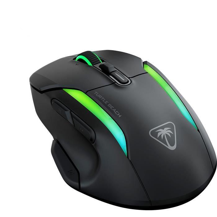 Souris Gaming Sans Fil - Turtle Beach Kone™ II Air - Ergonomique - Noir, Bluetooth, 26 000 DPI, Molette 4D