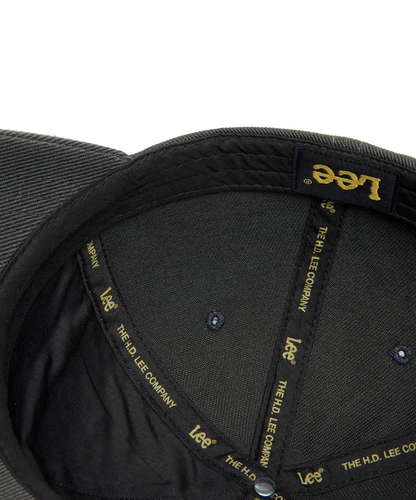 LEE Riders Lettering Embroidered Ball Cap Charcoal