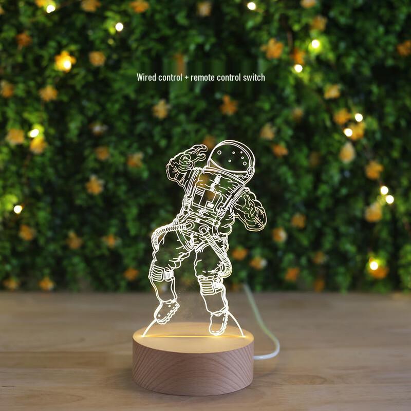 Space Astronaut 3D Desk Lamp