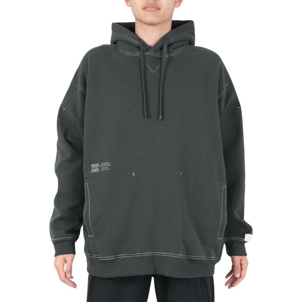New Balance Sweatshirts Men s Dark Gray Hooded Moderate Regular AMT25022-PHM XL