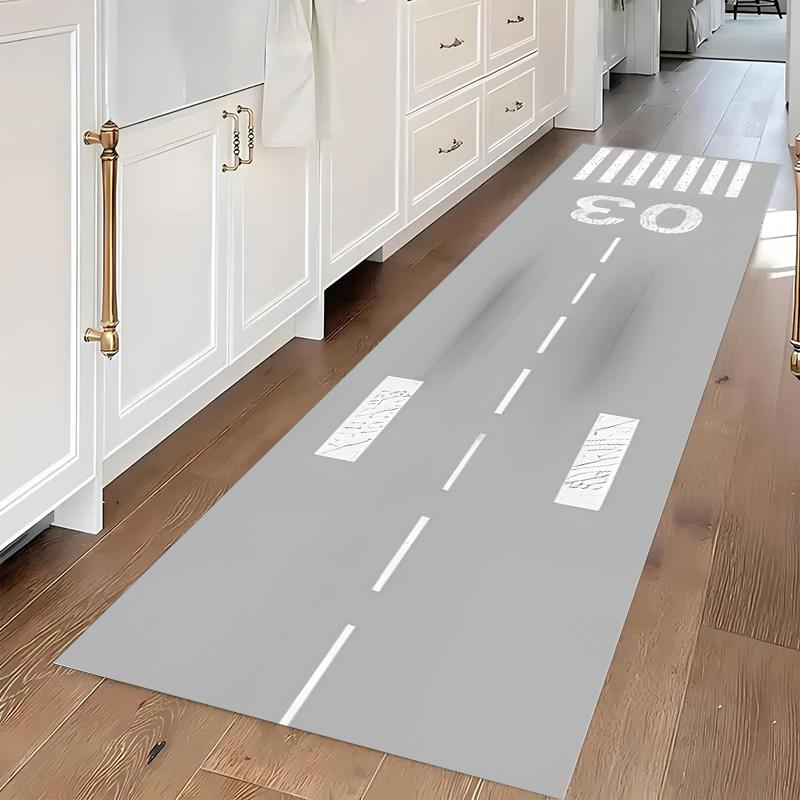 

Airport Runway Pad with Design Number 18 Carpet for Entrance Corridor Bedroom Kitchen Decoration Flormat Home Decoration Rugs 50x150CM