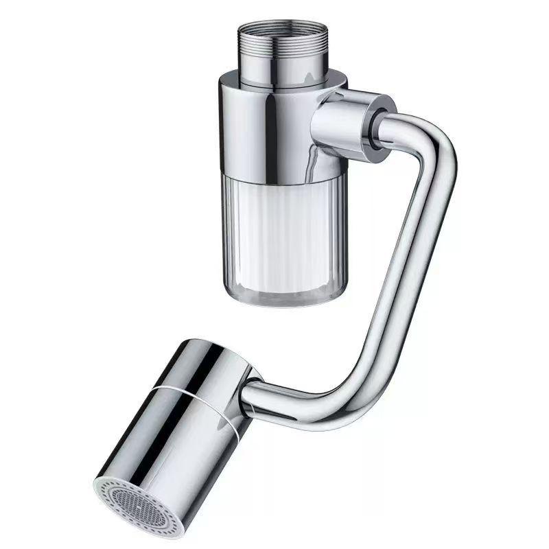 Universal Rotating Aerator: Mechanical Arm Faucet Extender for Anti-Splash in Kitchens