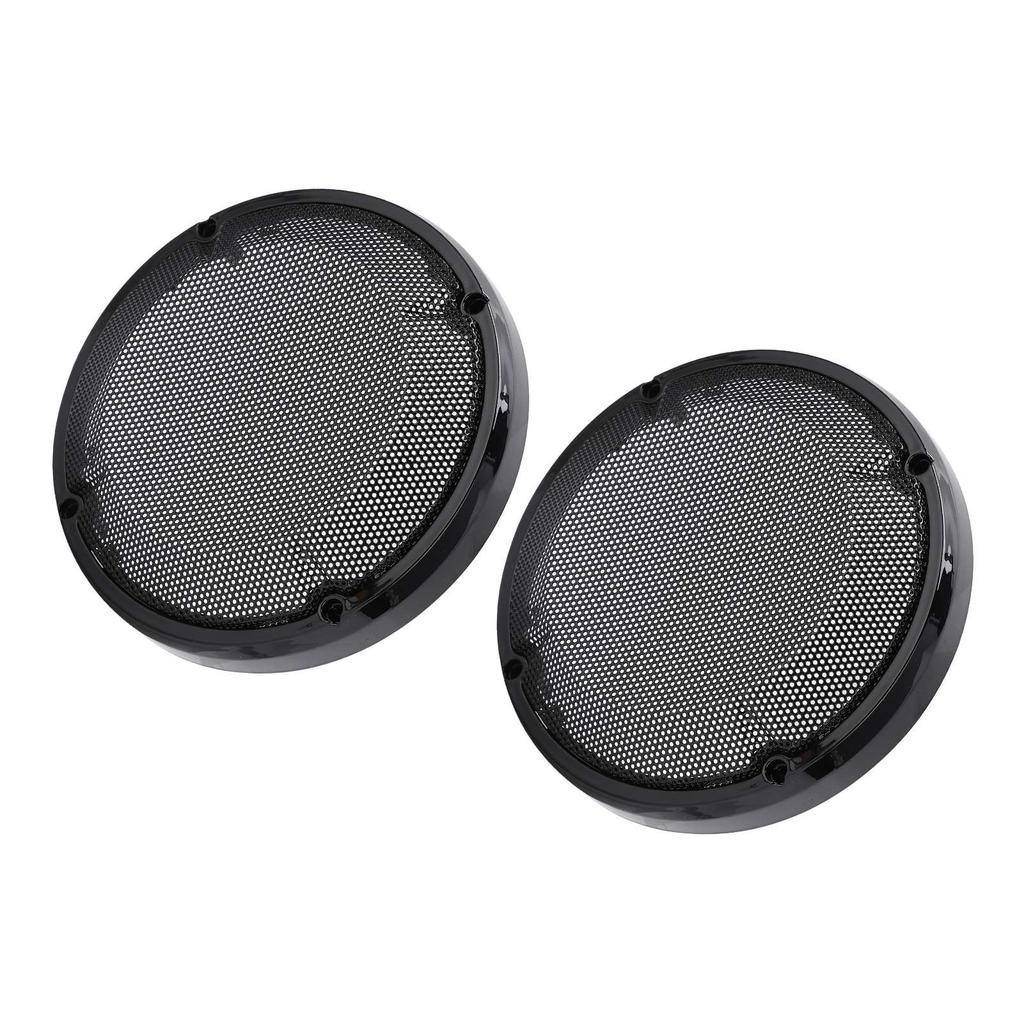 Motorcycle Speaker Mesh Cover Grille Saddlebag Lid Motors Accessory Replacement for Glide 1983‑2020