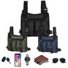 Chest Rig Bag Running Chest Pack Multi-Function Lightweight Vest Bag Adjustable Outdoor Chest Bag Waterproof for Men Women
