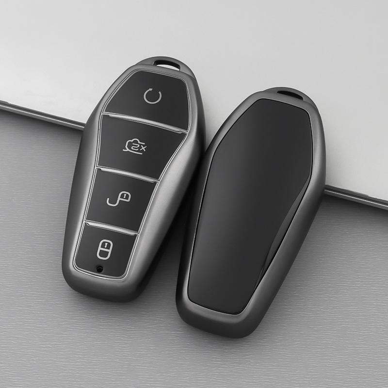 BYD Key Cover for Tang EV, Song, Qin PLUS/DMI, Destroyer 05, Dolphin, Han, E2/E6 Models